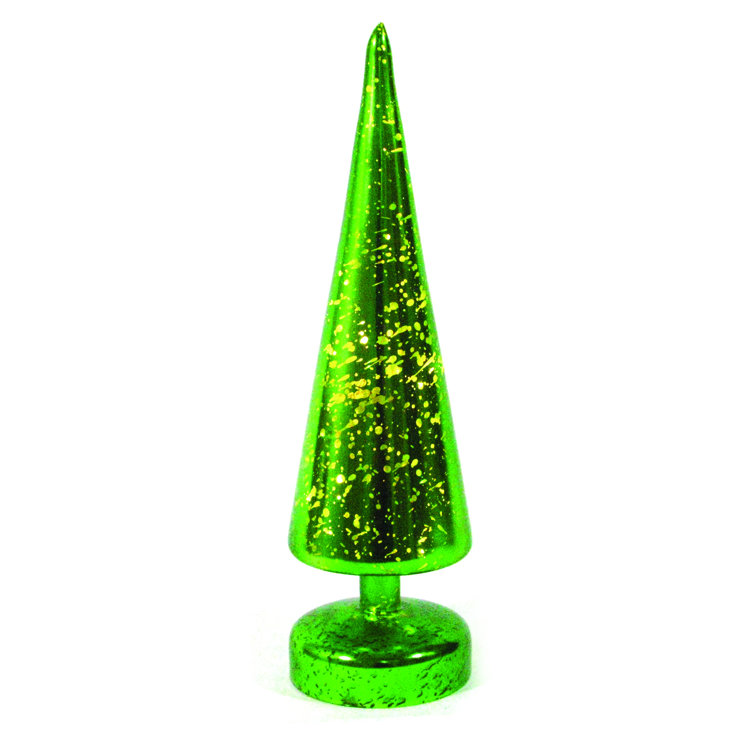 Mercury Row® Mercury Glass LED Christmas Decoration in Gold & Reviews